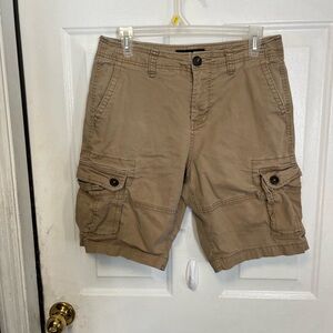 Men's Classic Brown Cargo Shorts